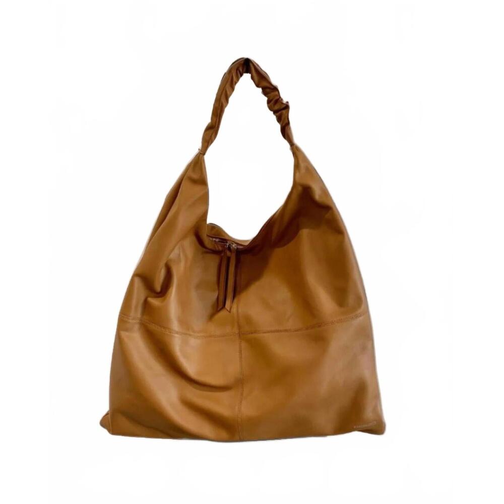 NEW BERGE women's hobo bag in tan